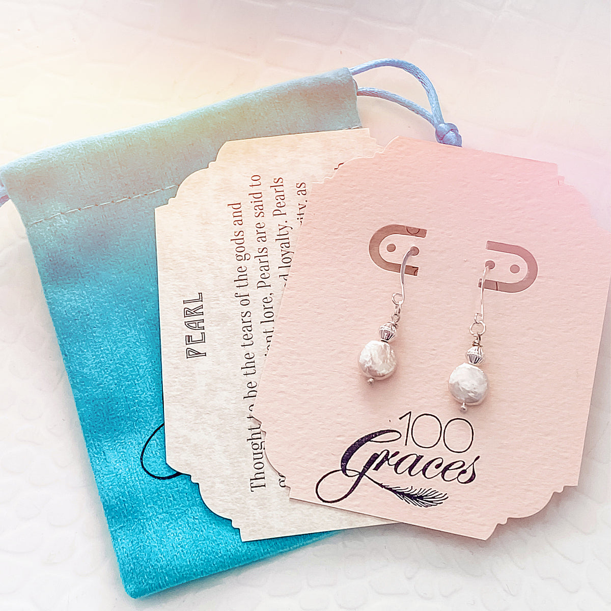 Pearl Drop Earrings