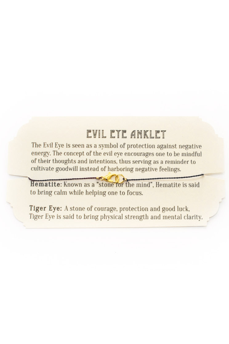 Evil Eye Anklet