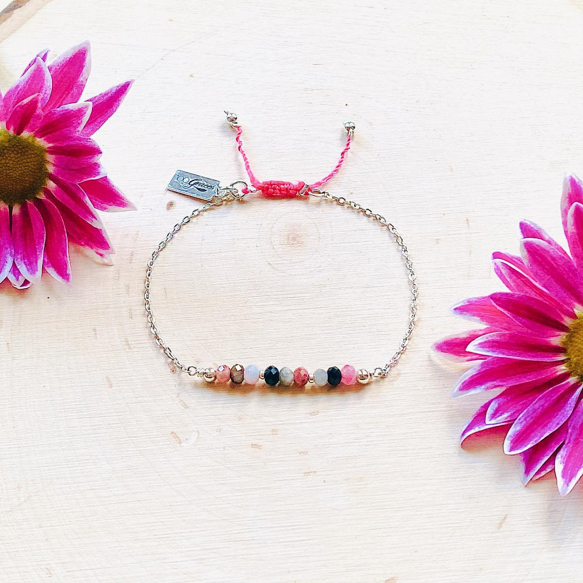 Watermelon Tourmaline Bracelet