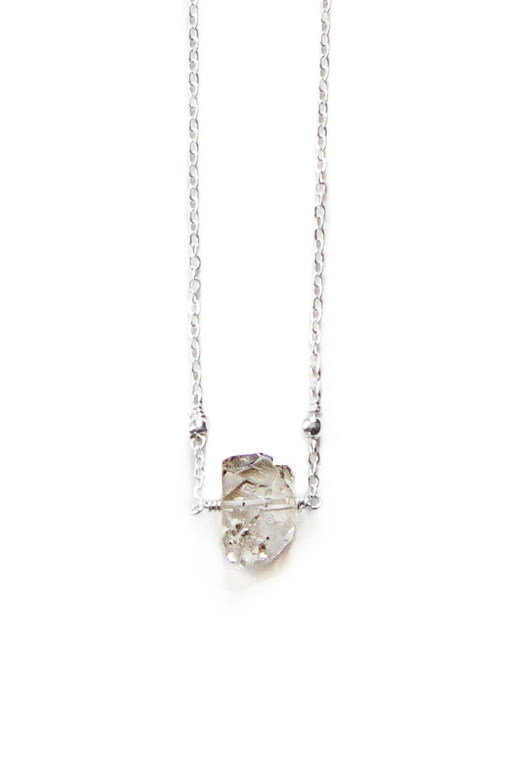 Herkimer Diamond Necklace - 100 Graces